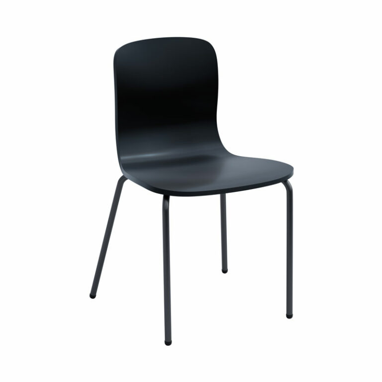 Alcudia är en stilren, bekväm och stapelbar stol som fungerar utmärkt i skolor, matsalar, till utbildningar och konferenser.